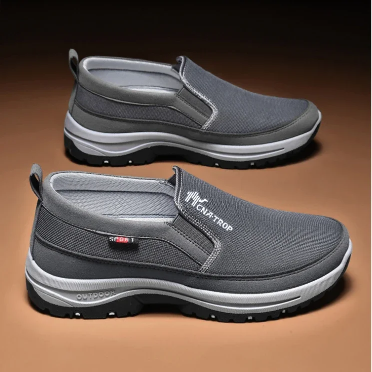 Loafers Men's Sneakers Mesh Breathable Casual Shoes for Men Soft Sole Solid Color Comfortable Water Shoes Denim Man Driving Shoe 4