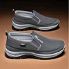 Loafers Men's Sneakers Mesh Breathable Casual Shoes for Men Soft Sole Solid Color Comfortable Water Shoes Denim Man Driving Shoe 4