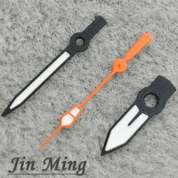 High - Quality Luminous Green and Silver Watch Hands (Black Orange A)