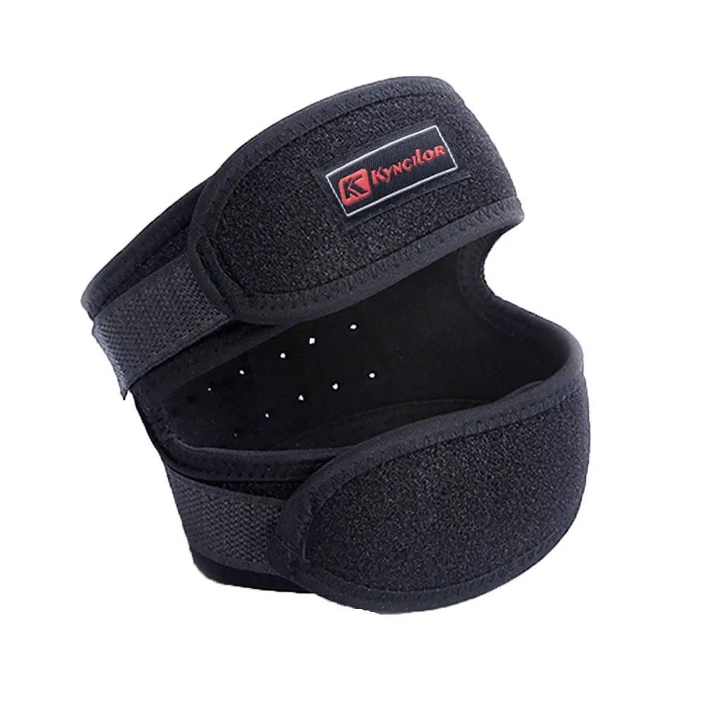 Double Strap Knee Sleeves Support Patella Tendon Brace Stabilizer