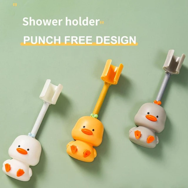 Shower Head Holder, Strong Adhesive and Waterproof Handheld Shower Holder