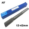 1Pc HSS Morse Taper Shank Reamer H7 HSS Machine Chucking Reamer Cutter 12-42mm for CNC Drilling Machine 1