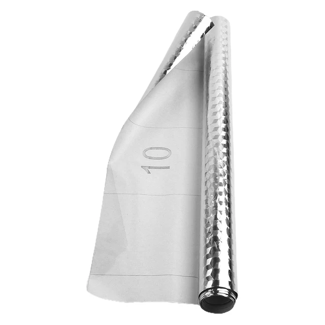 Car Heat Protection Film Oil-proof StickerHeat-resistant Aluminum Foil Wallpaper Self-Adhesive Fireproof Heat Insulation Mat 4
