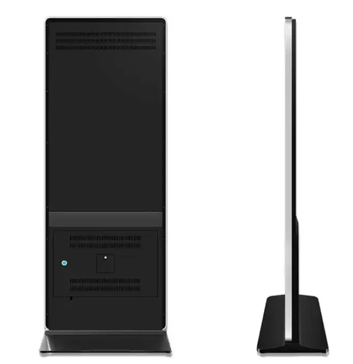 New Creative Floor Standing Digital Signage Display Wifi Lcd Screen 55 Inch Indoor Advertising Playing Equipment