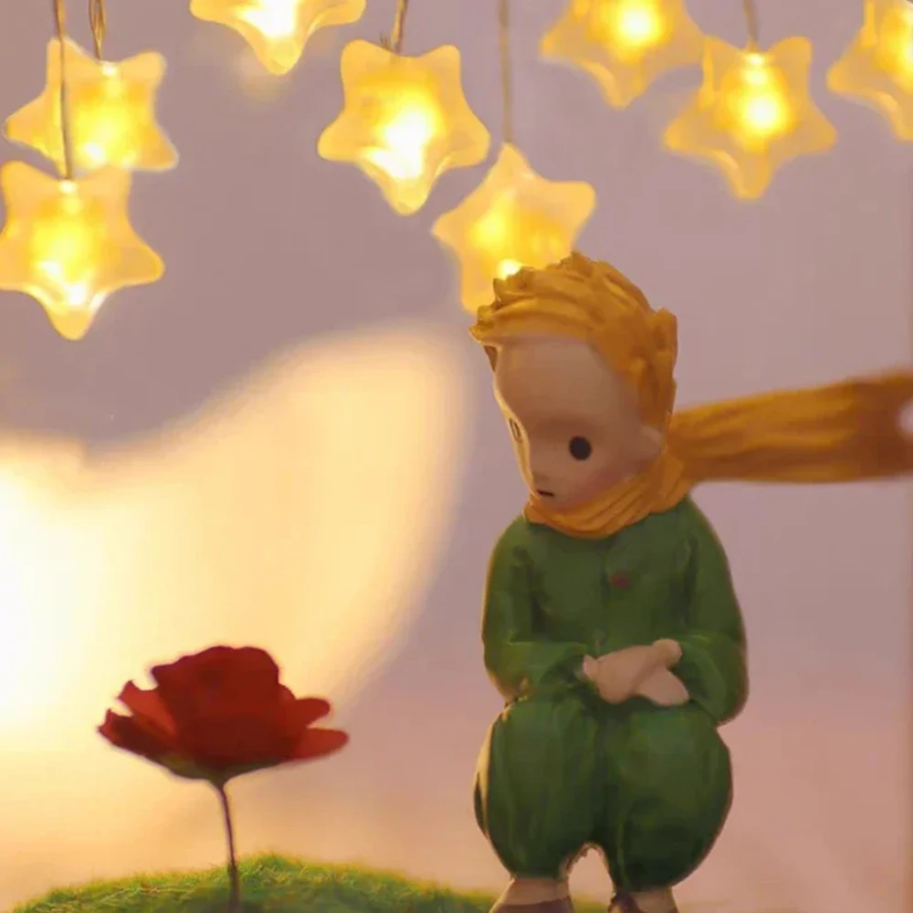 The Little Prince Night Lamp regali di san valentino decorazioni per la casa regalo fai da te regali di compleanno cornice per foto ornamenti per lampade da camera da letto stellati