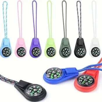 Mini Survival Compass – Waterproof, Lightweight Pocket Compass with Lanyard for Hiking & Outdoor Use 1