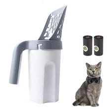  Cat Litter Scoop Self-cleaning Cat Litter Box Shovel Kitty Toilet Clean Tool for Litter Tray Sandboxes Shovel Sand Cats Supplies 