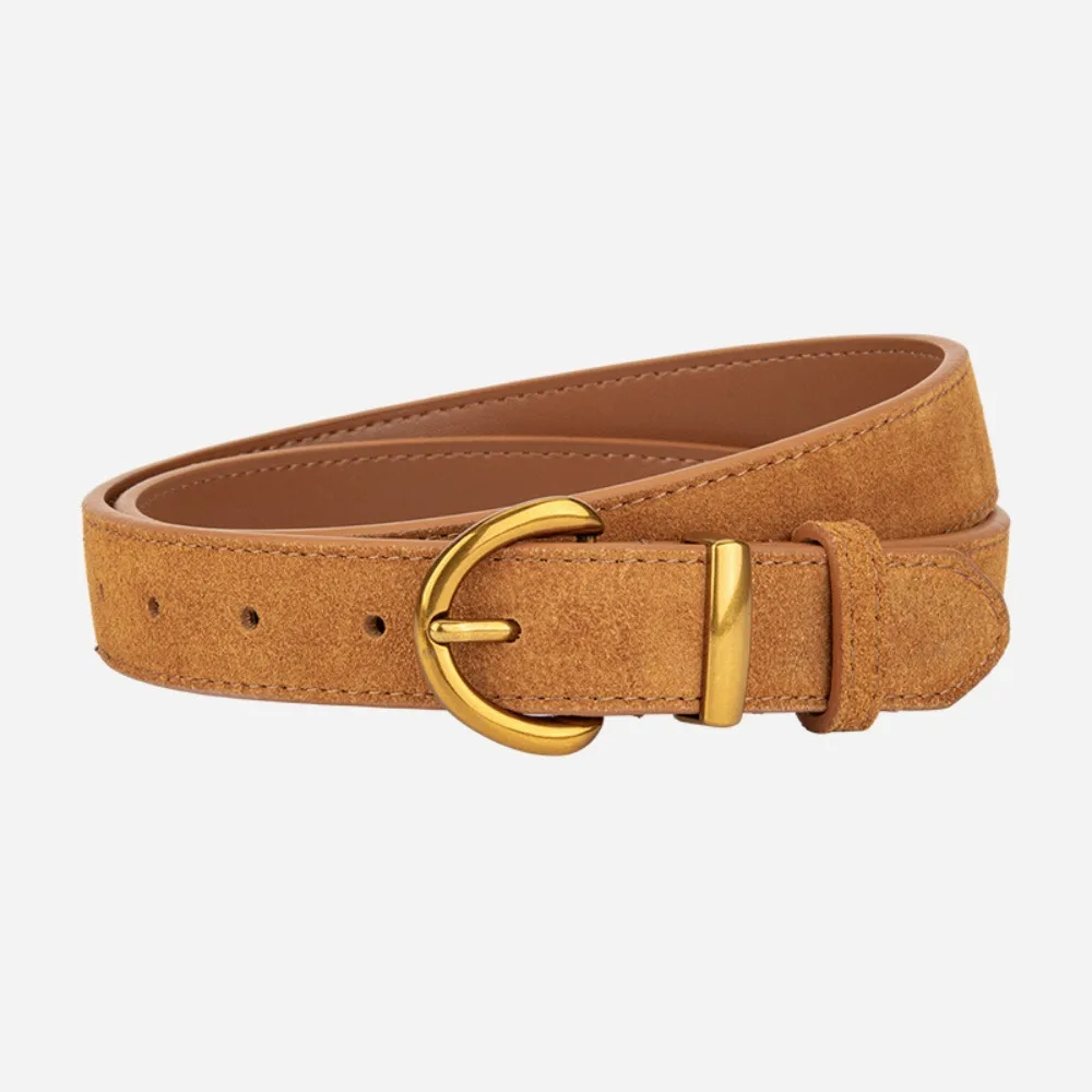 Women's Suede Leather Belt