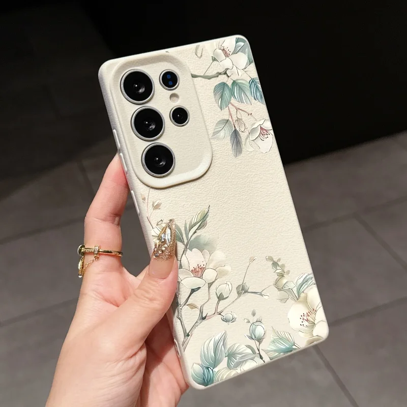 Trendy Floral Peony Phone Case Cover