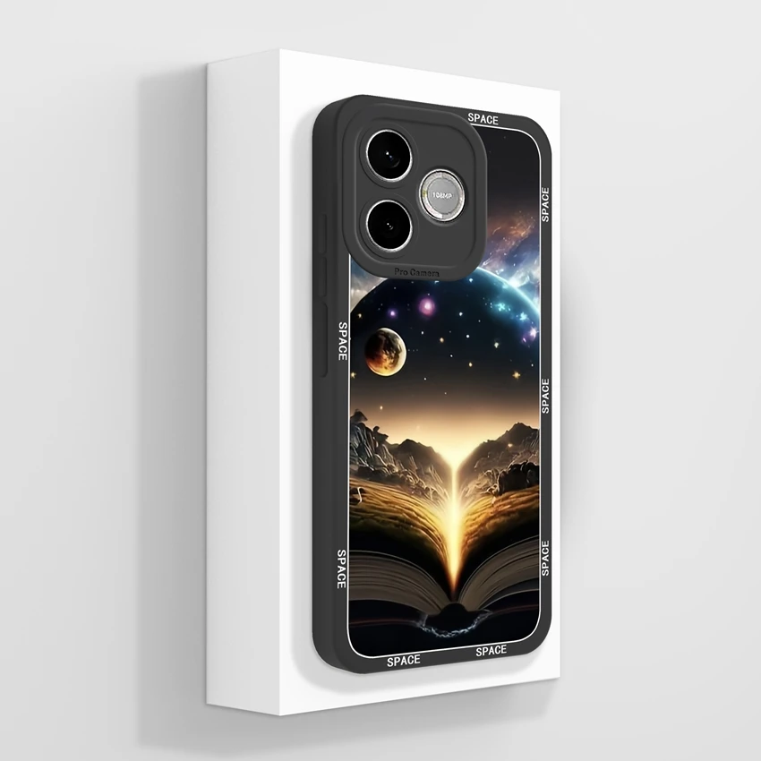 Cute Cat Claw Cartoon Print Phone Case with Camera Protection - Soft Liquid Silicone Housing