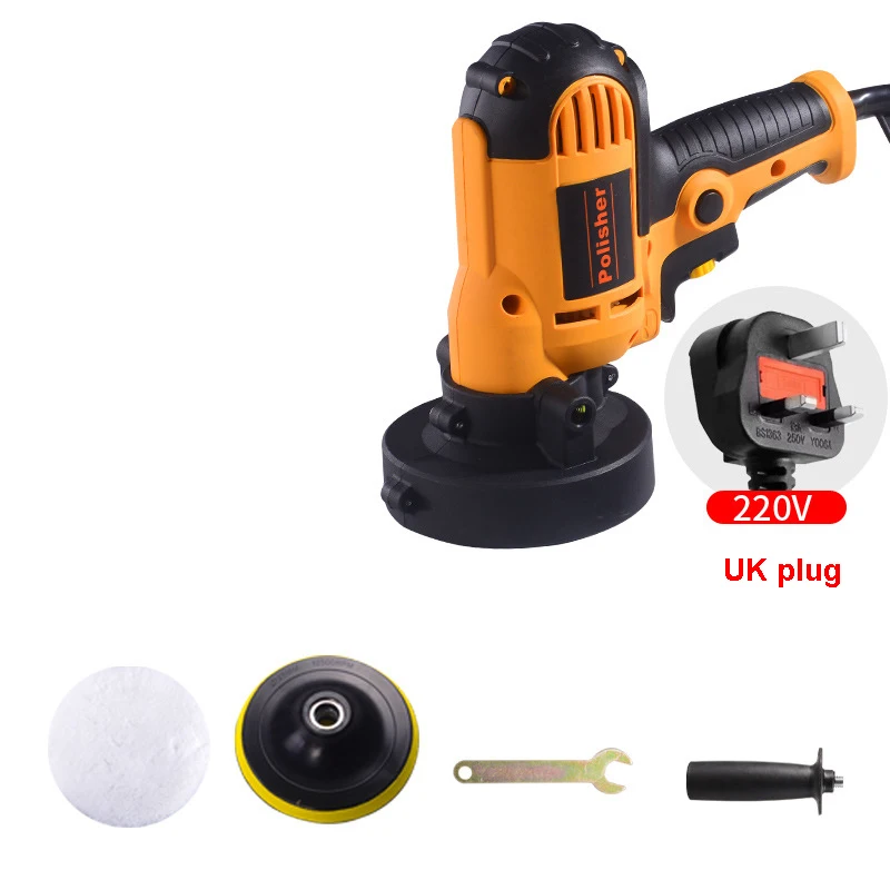 Electric Car Polisher 220V 700W Auto Polishing Machine Adjustable Speed Sander Waxing Tools Car Accessories Power Tool