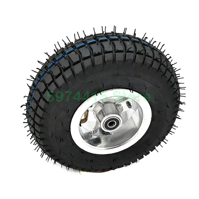 9 inch wheel 9x3.50-4 tires tyre Inner Tube and rim Combo for Gas Scooter Skateboard Pocket Bike Electric tricycle electric scooter tire