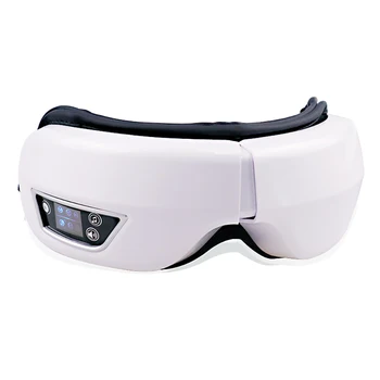 6D Smart Vibrazione Airbag Compressione Massaggiatore per gli occhi Strumento per la cura degli occhi Musica Bluetooth Occhiali per massaggio degli occhi Rilassamento degli occhi Custodia per l'affaticamento
