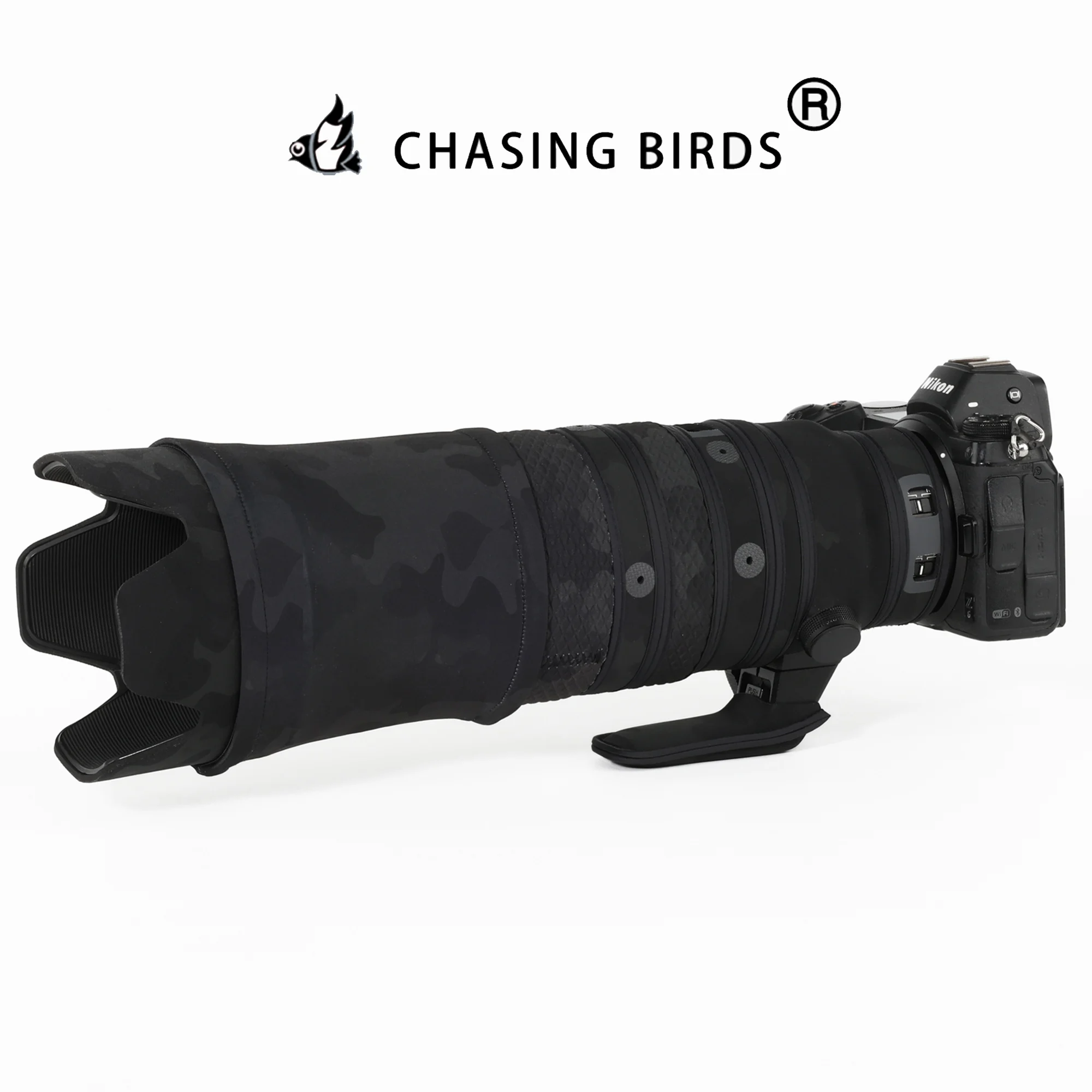 CHASING BIRDS camouflage lens coat for NIKON Z 100-400mm F4