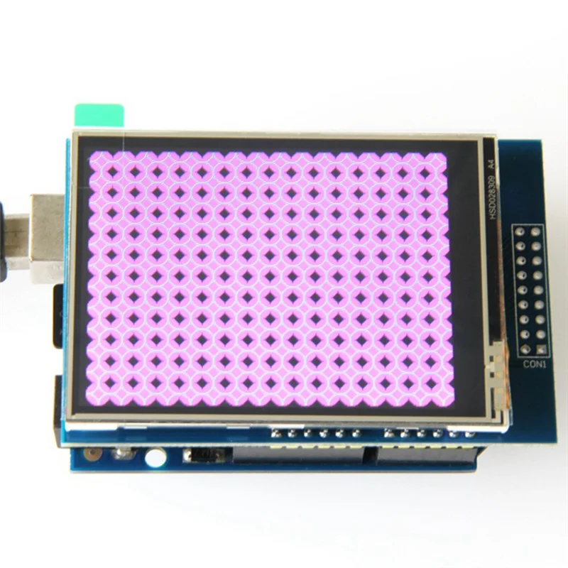 A40I 2.8인치 TFT LCD 터치스크린 컬러 모듈 다기능 휴대용 플러그형 / ILI9341