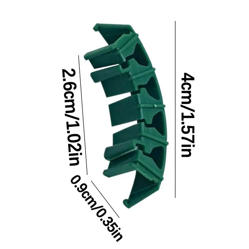 100Pcs Plant Fixed Clips Reusable Garden Planting Clips For Fixed Plants Vine Flower Seedling Tomatoes Support Plant