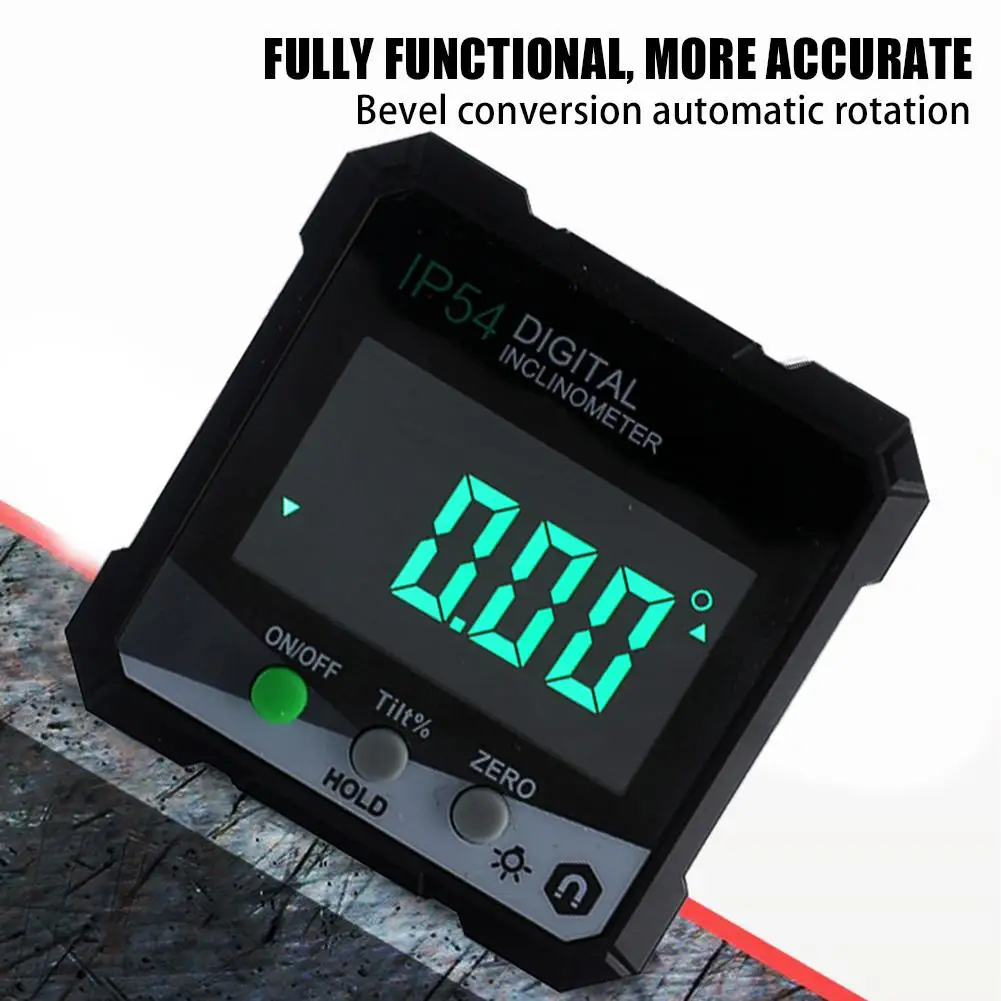 New 360 Degree Micro Electronic Digital Goniometer Inclinometer Goniometer Measuring Box With LCD Digital