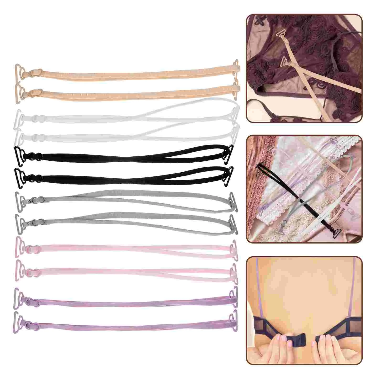 

Invisible Straps Extender Nonslip Shoulder Removable Holders Replacement