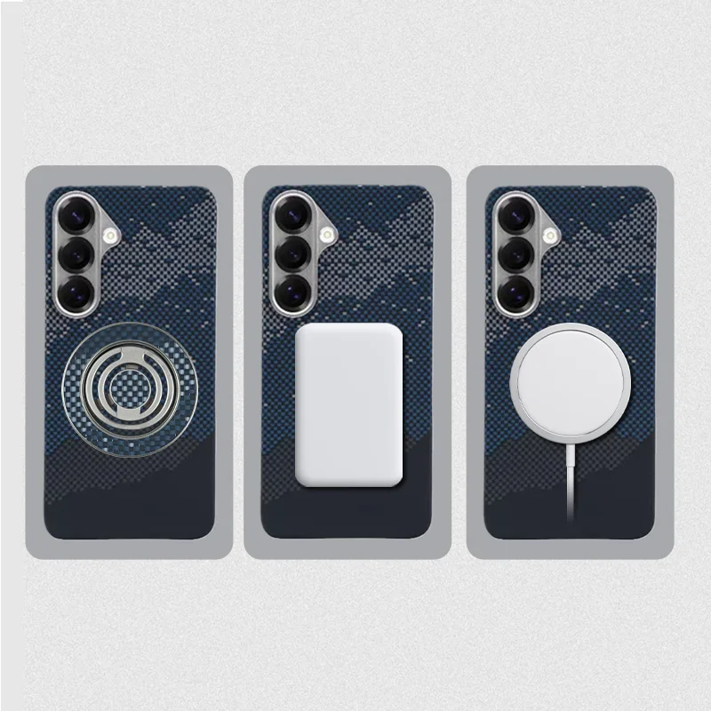 Luxury Real Carbon Fiber Ultra-Light Protective Phone Case with MagSafe