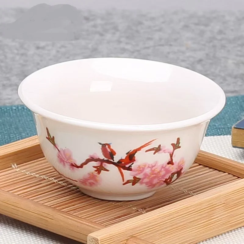Tea set Chinese traditional gai wan tea cup kungfu travel bowl porcelain