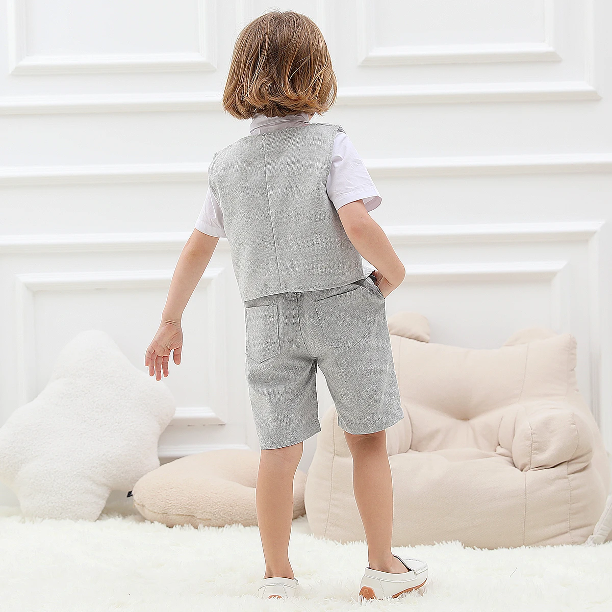 Baby Boy Clothes Toddler Wedding Suit Set Kids Birthday Party