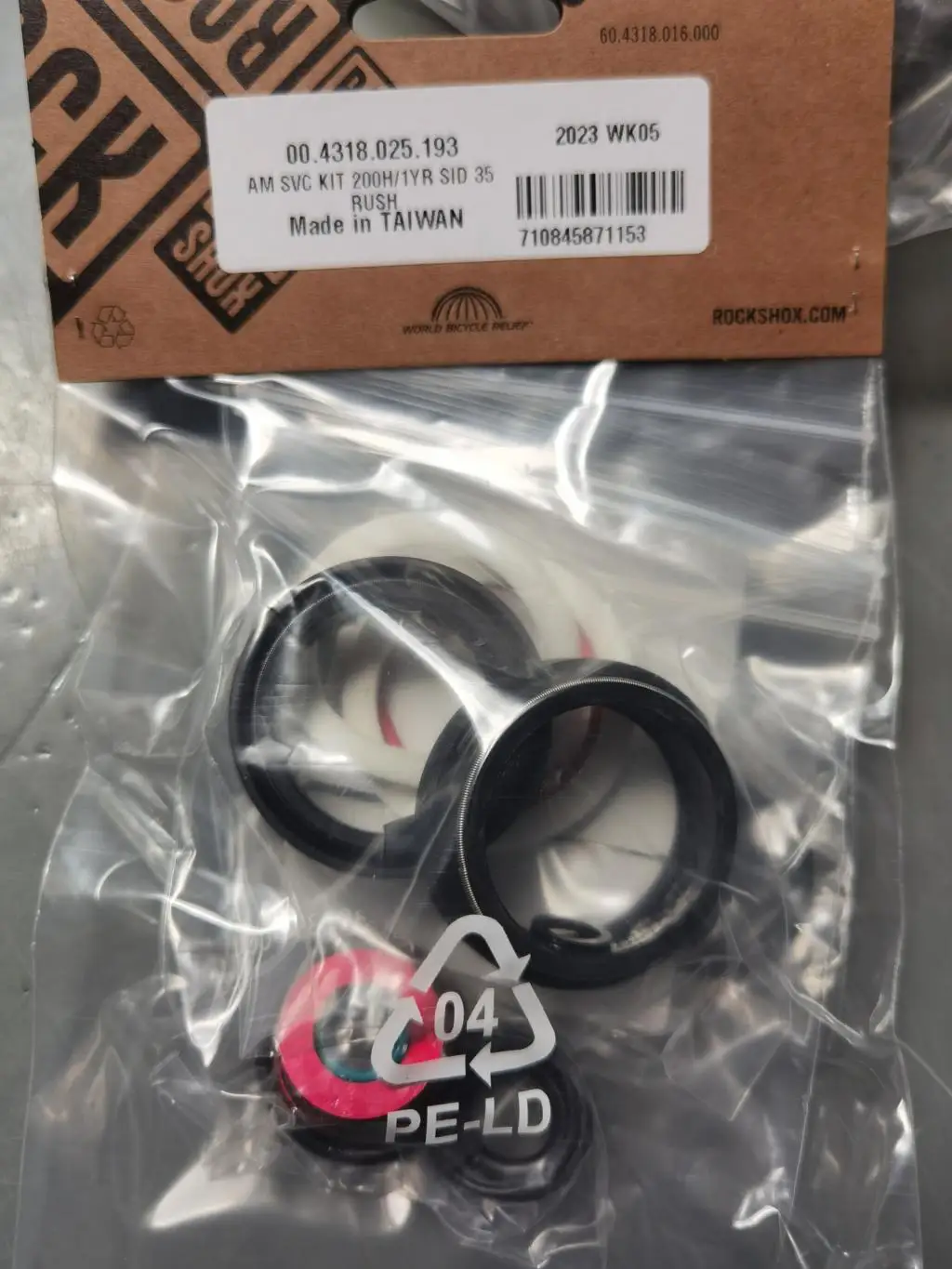 Sram Rockshox Muslimam Svc Kit 200H/1Vr Sid 35 Rush 2023 Wk05