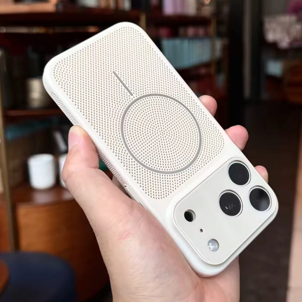 Enhanced Cooling Phone Case with Heat Dissipation & Breathable Design