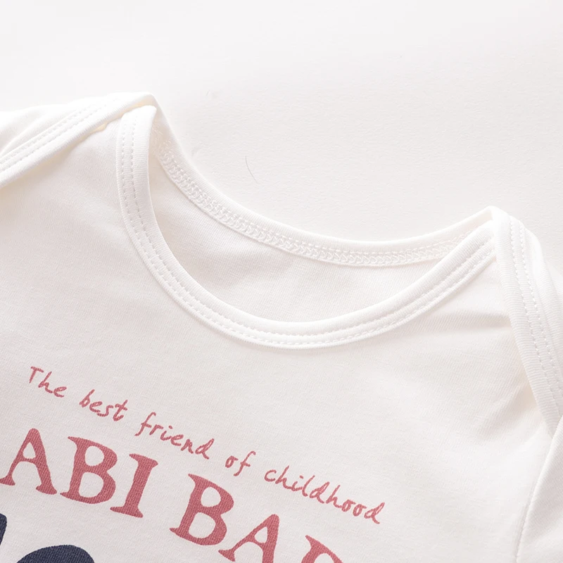 LABI BABY 복장 원지 세트, 롬퍼 탑 바지 턱받이 세트, 여름 용수철 가을 옷, 소년 소녀