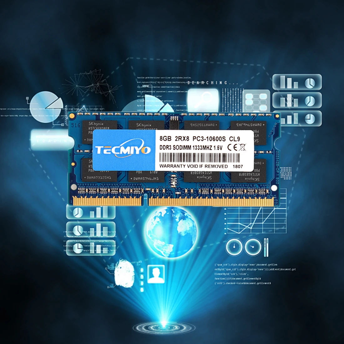 Laptop SODIMM RAM 8GB PC3-12800S PC3-10600S DDR3 DDR3L 1333MHz 1600MHz 204pin intel AMD 2RX8 Notebook Memory 1pc