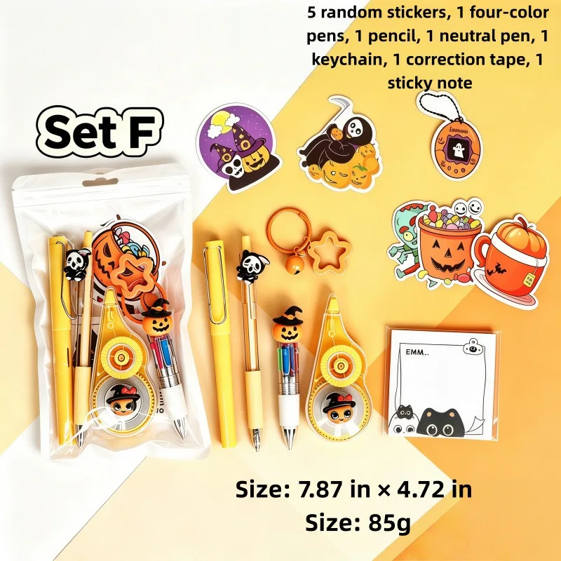 Spooky Halloween Humor Stationery Set – Perfect Party Gift