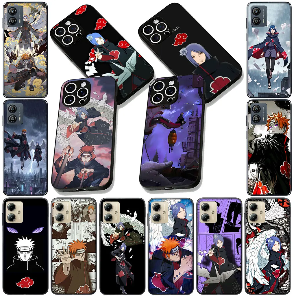 Konan and Pain Akatsuki Soft Phone Case Cover