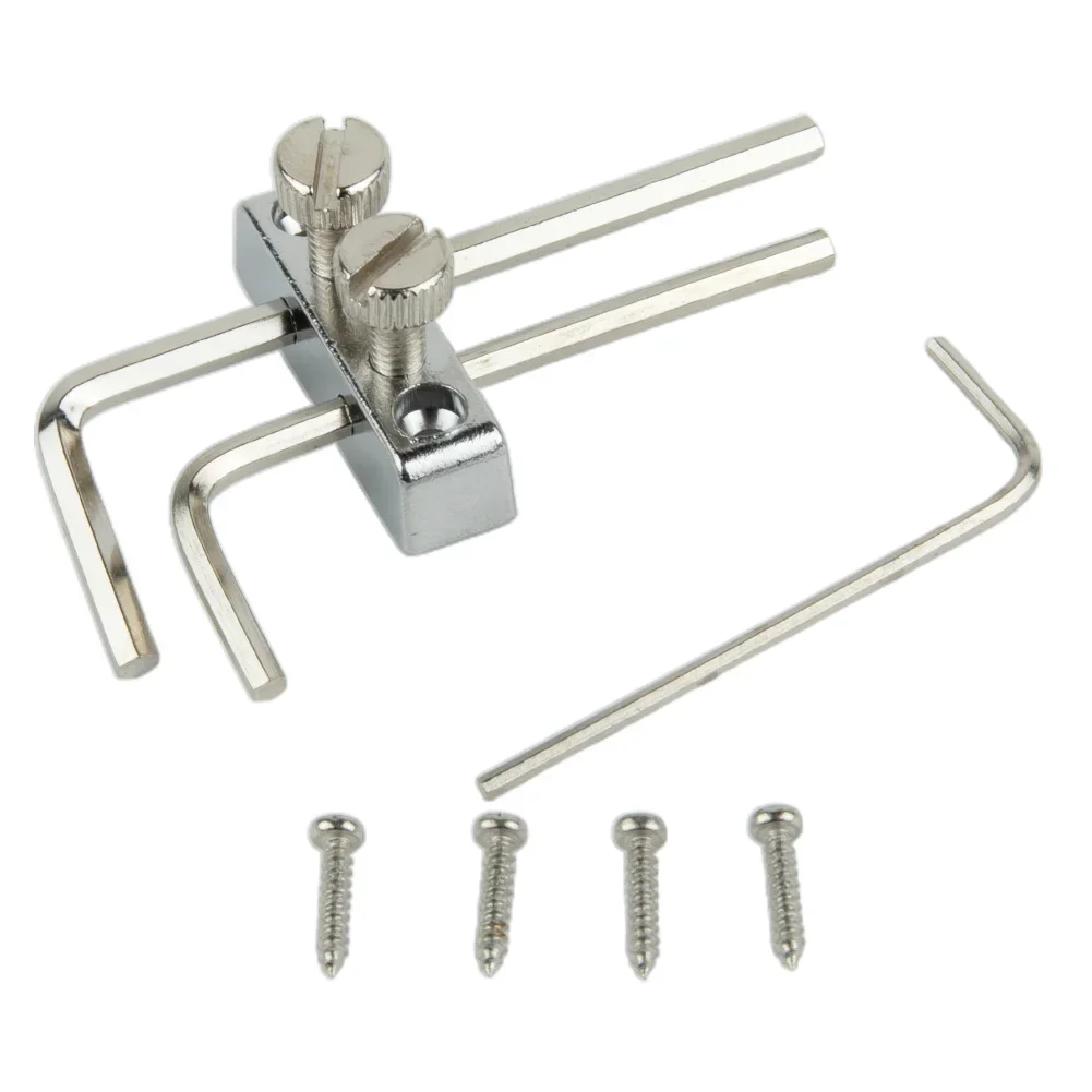 

Guitar Parts Hex Wrench Holder Approx.23g Black 2.5mm & 3mm Accessorys Guitar Tremolo With Screws With Wrenches