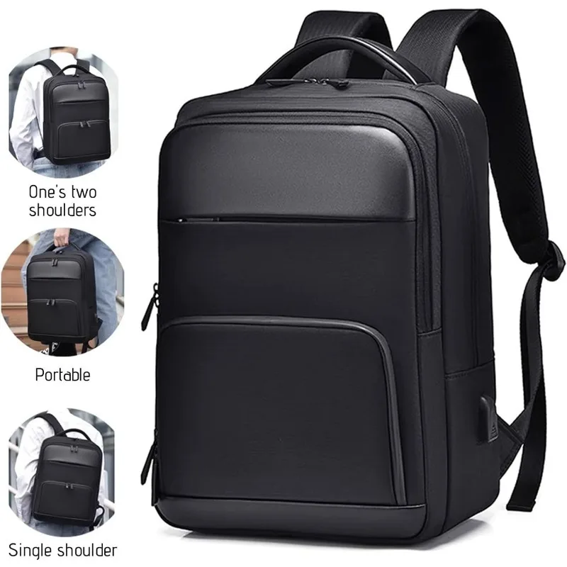 Travel Laptop Backpack, Business Backpack with USB Port, Computer Backpack Suitable for 15.6 Inch Laptop, Gifts for Men 2