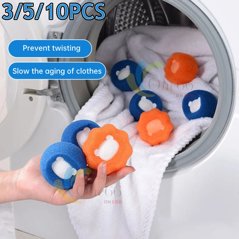  2023 Pet Hair Remover Reusable Ball Sticker Cat Hair Remover Pet Fur Lint Catcher Cleaning Tools Laundry Washing Machine Filter 