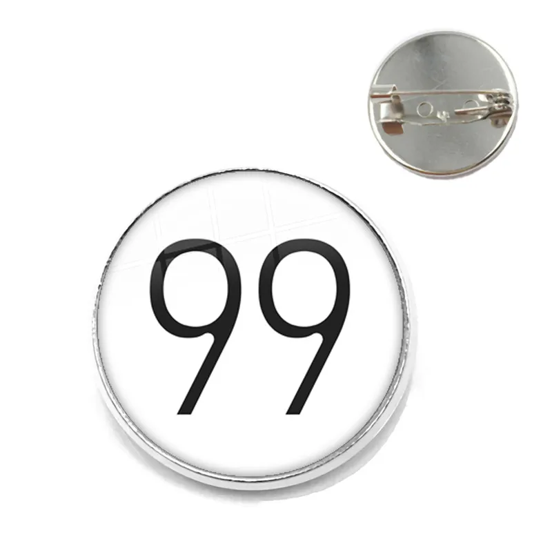 Anime Hunter x Hunter Hisoka Testing Glass Dome Pin Badge Cosplay Kurapika Killua Zoldyck GON·FREECSS Number Brooch Gift
