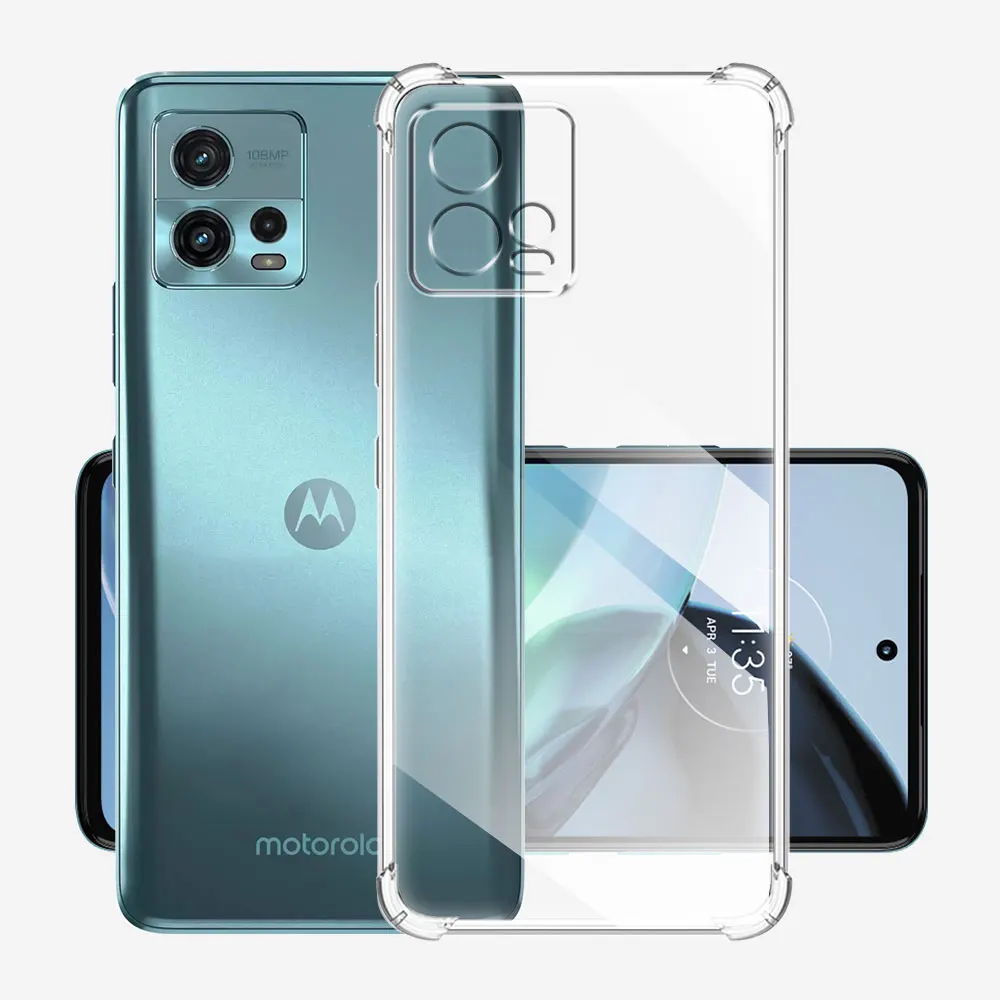 Clear Shockproof Silicone Protective Case