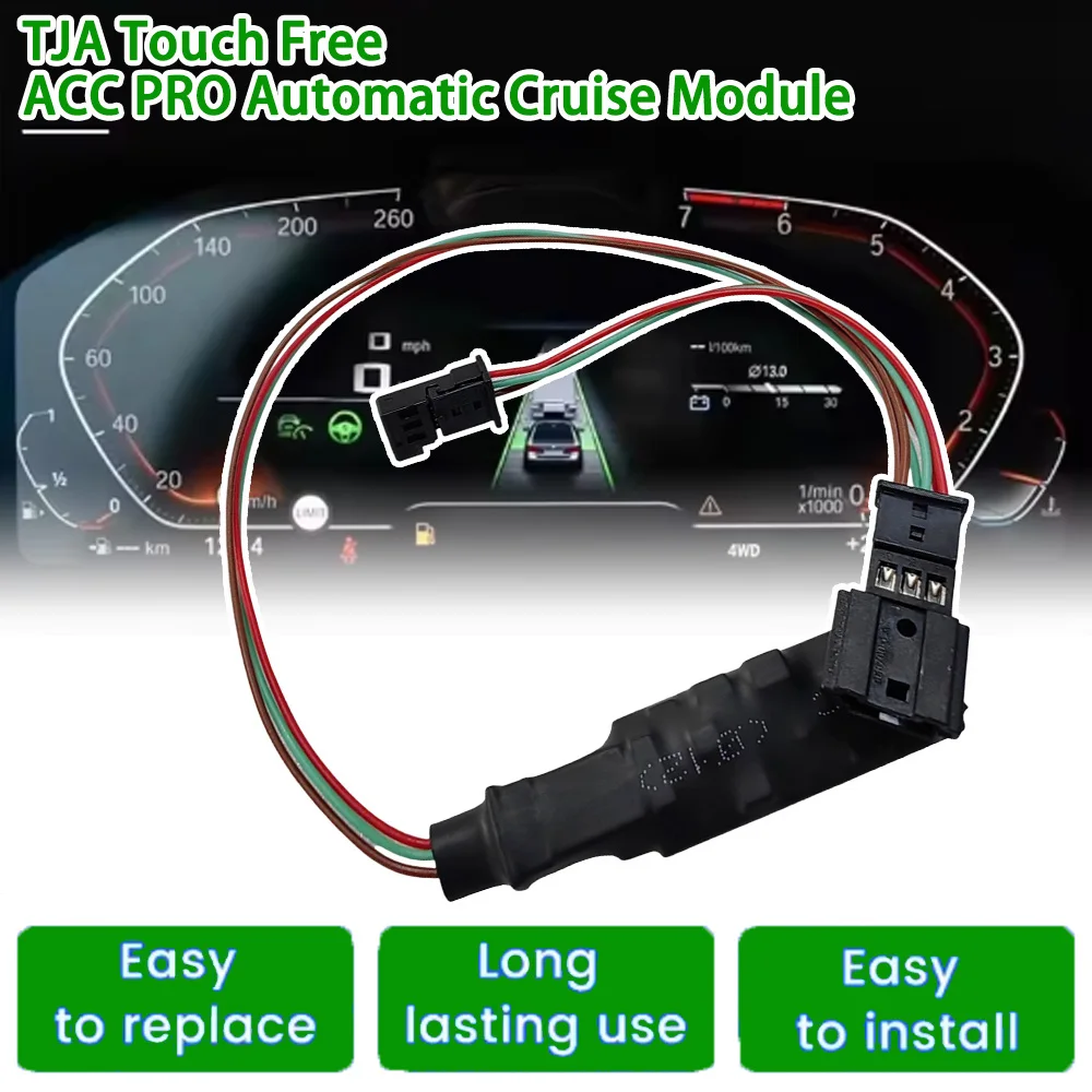 TJA Touch Free ACC PRO AT Cruise Module For BMW F series F10 F30 / G series G20 G30 Steering Wheel Hand Off Detection Emulator