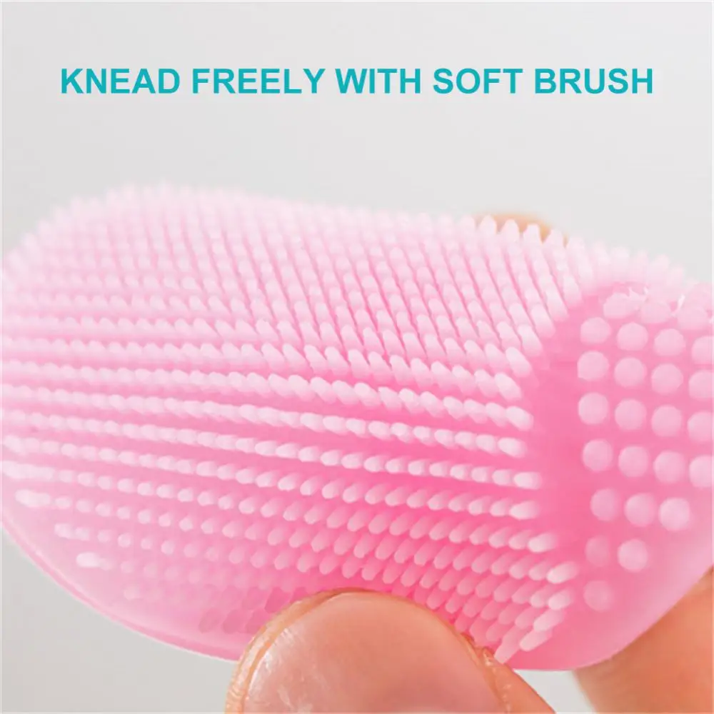 Baby Brush Soft Silicone Baby Shampoo Brush Scalp Hair Massager Shampoo Comb Bath Massage Brush Hair Multi Functional Care Tool Bathroom