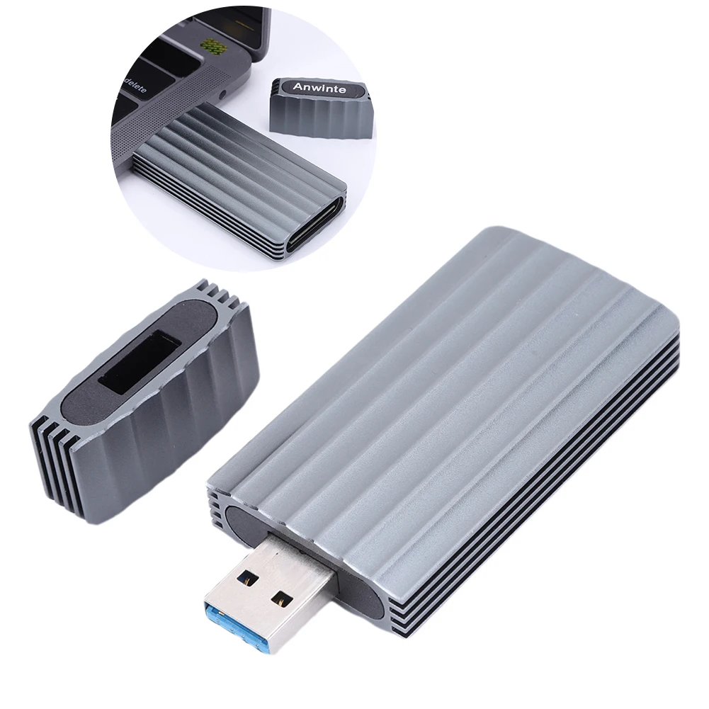 ָ Ʈ ̺ Ŭ, M.2 NVMe to USB A, M + B Ű, SSD Ŭ  ̽, PCIE 3.0 4.0 NVMe  ʿ , 2230 2242 SSD