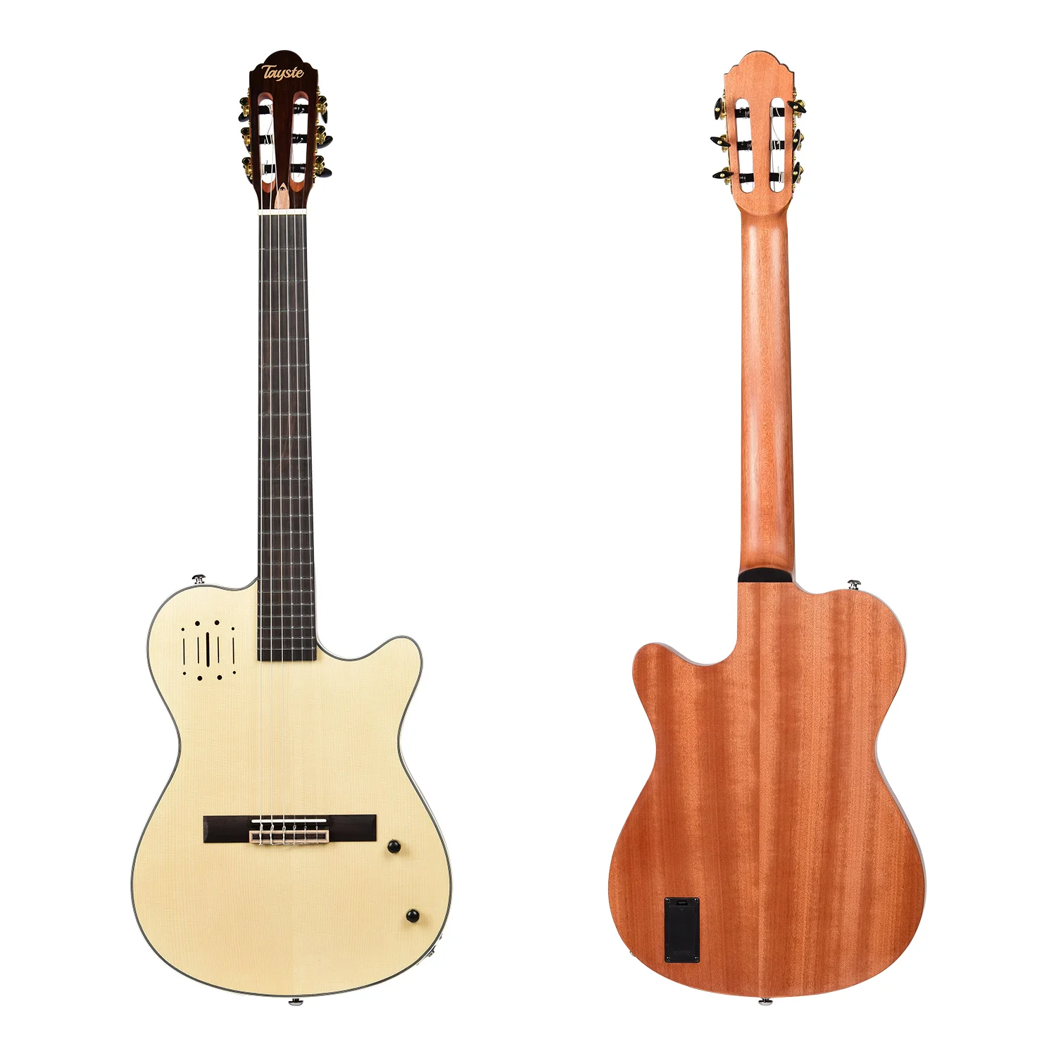 Tayste CG100S Classical Style Silent Guitar ( BLACK