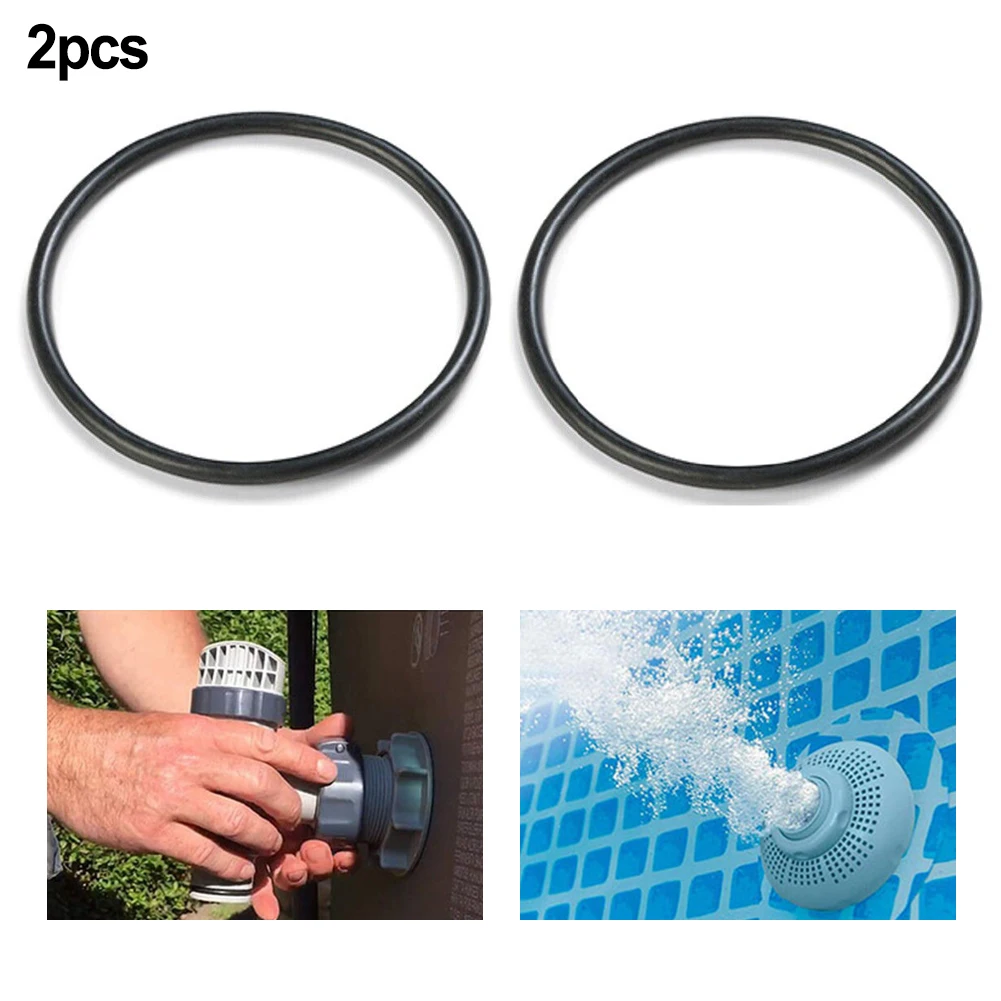 

2PCS O-ring Swimming Pool Water Inlet And Outlet Connector Rubber Gasket For Intex Pump Hose Valves Accessories Replace Gasket