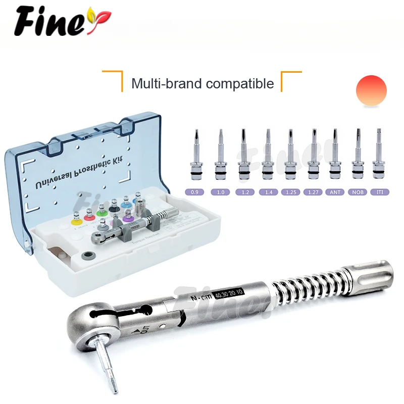 Dental Repair Tools Implant Screwdriver Set Universial Prosphetic Kit Ratchet Torque Wrench