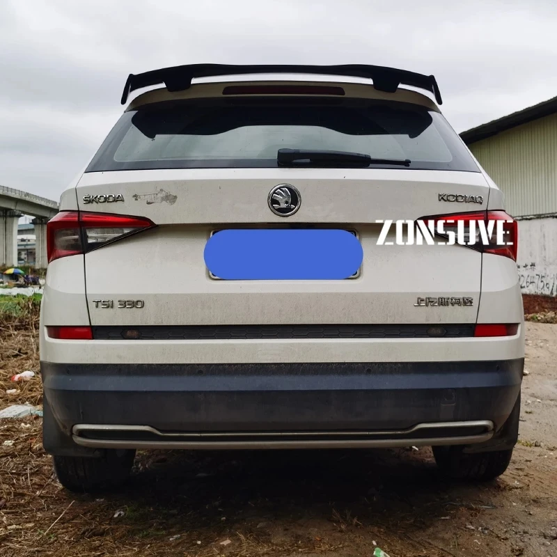 

For Skoda Kodiak Spoiler ABS Plastic Hatchback Roof Rear Wing Body Kit Accessories