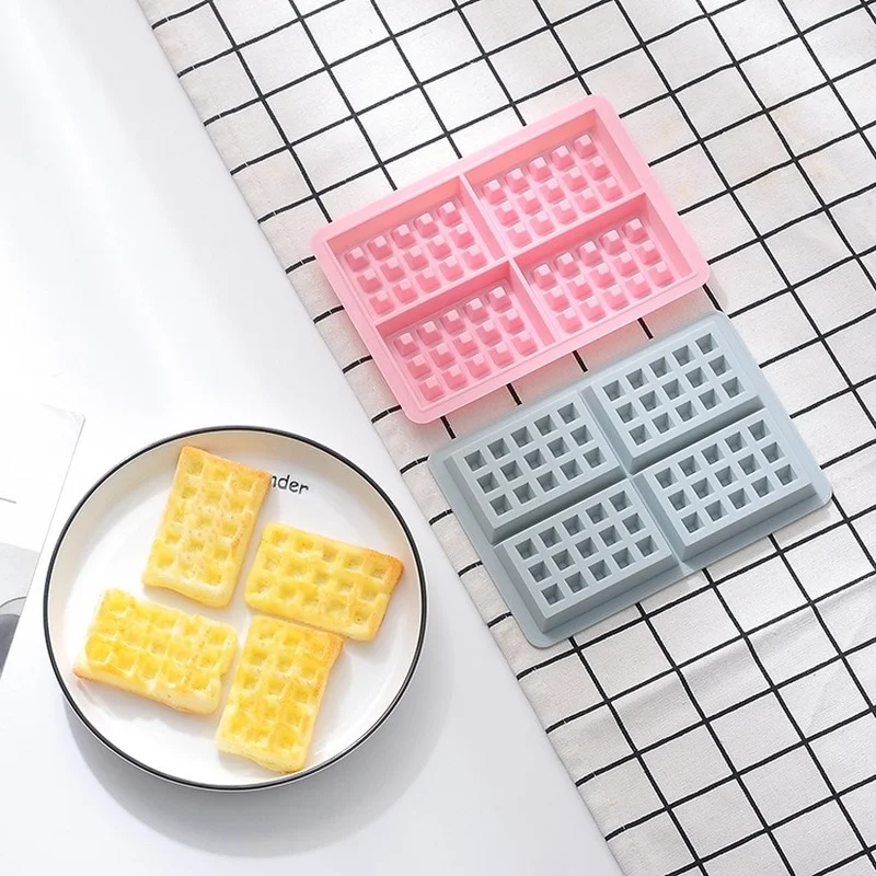 Waffle Silicone Mold Food Grade Material High Temperature Baking Baking