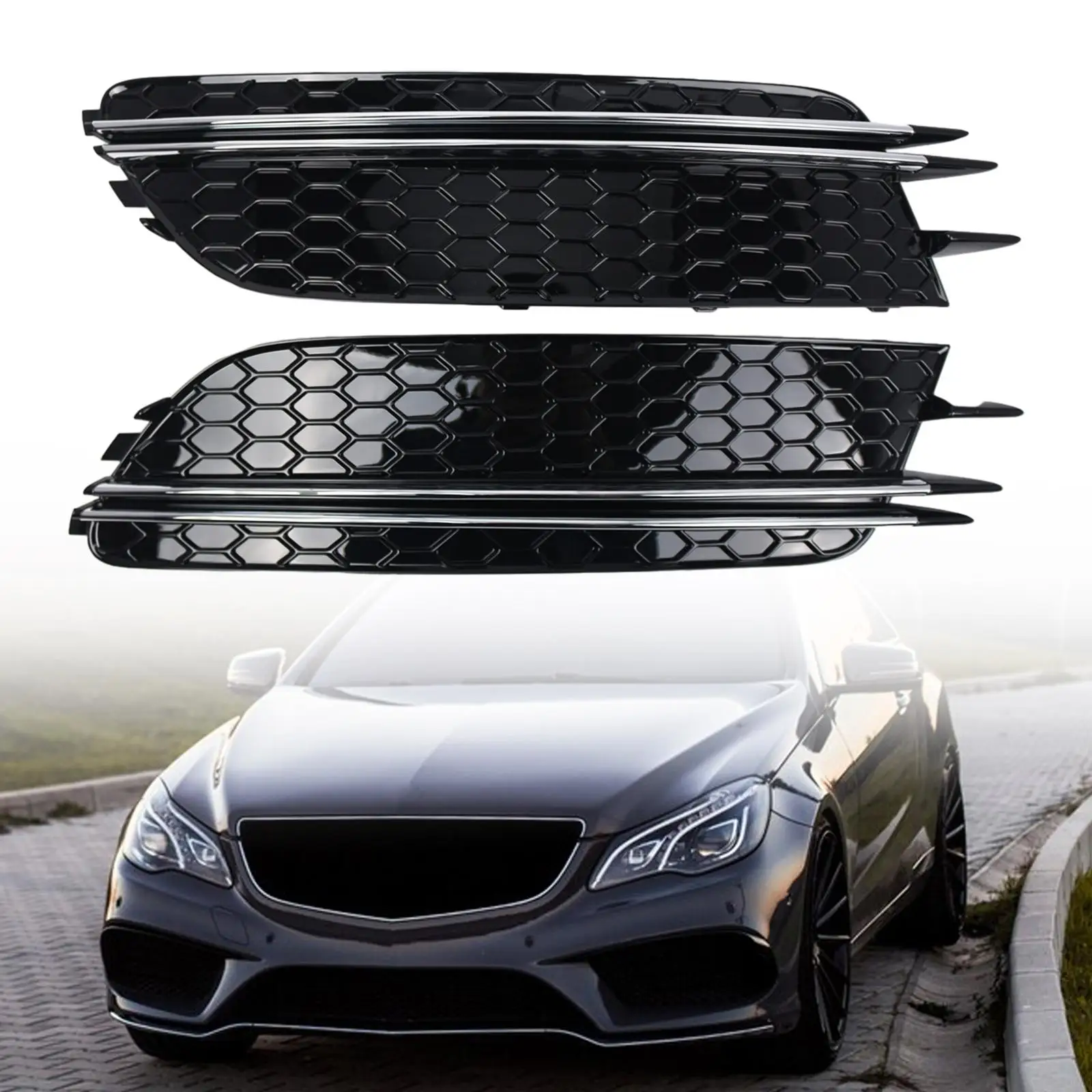 

Bumper Grid Cover Bumper Grill Cover Spare Parts 4G0807682 for A6 C7 Sedan/avant Standard Version 2012-2015 Pre-facelift