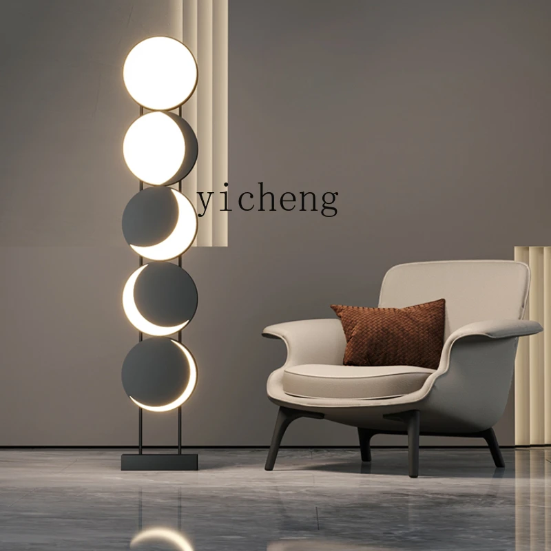 

Современная Минималистичная Напольная Лампа Zc, украшение для гостиной, дивана, выставочный зал, минималистичные художественные лампы