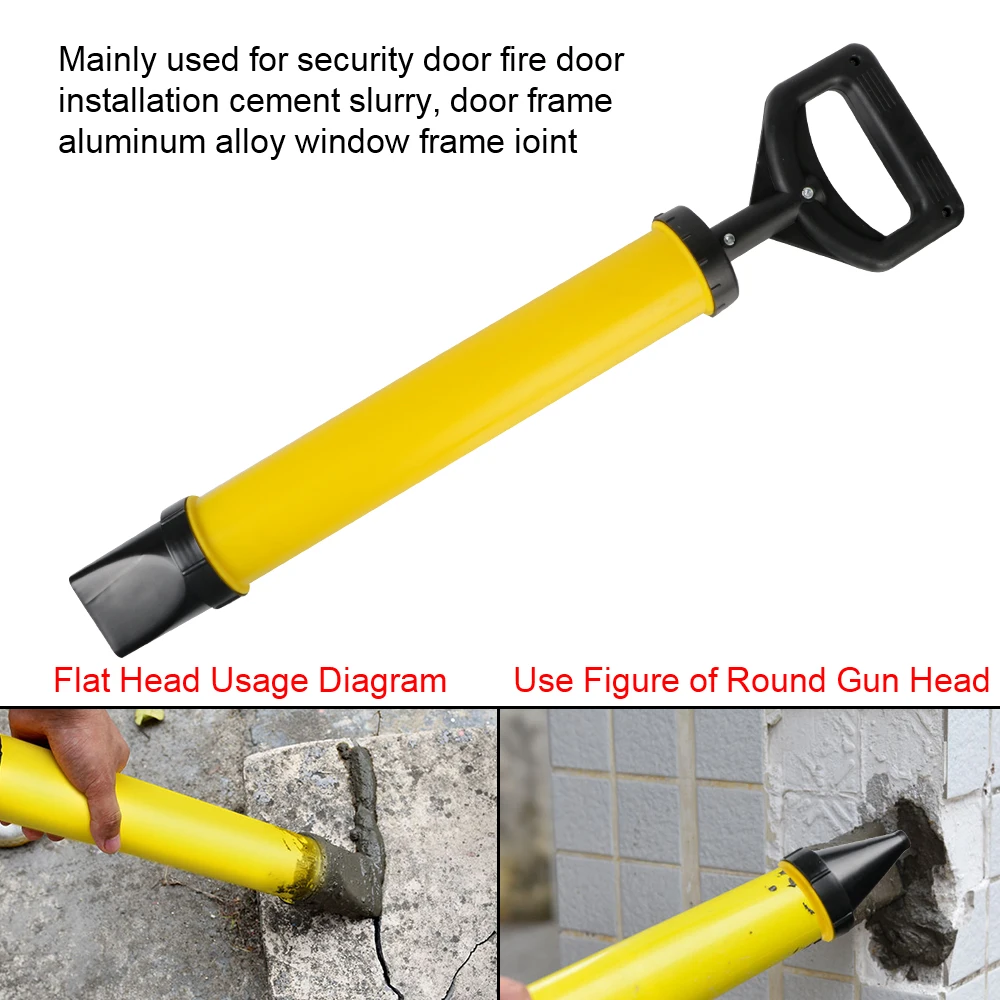 With 4 Nozzles Grouting Mortar Sprayer Grout Filling Tools Caulking Gun Cement Lime Pump Grouting Gun Applicator 3