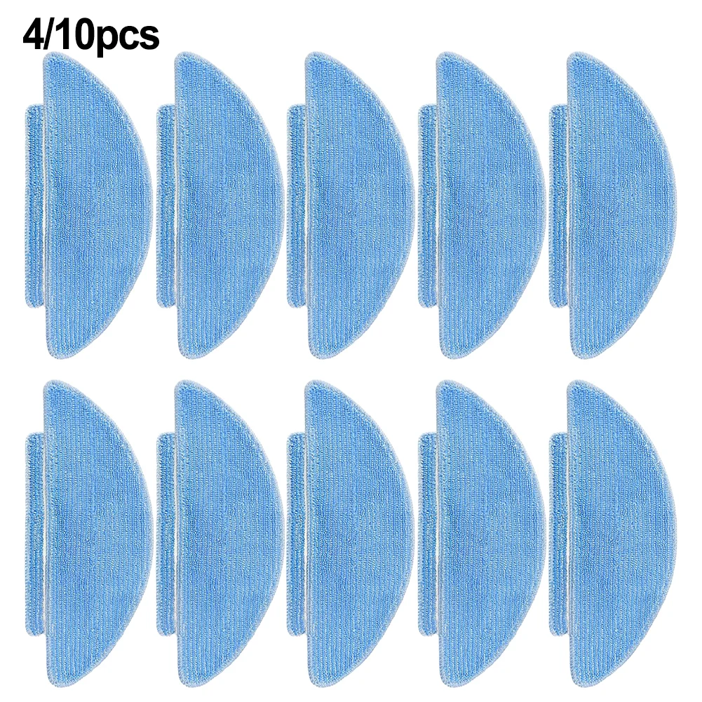 

4/10Pcs Mop Cloth Replacement Parts For RoboJet For X-One 2 Pro Vacuum Cleaner Household Cleaning Tools Accessories