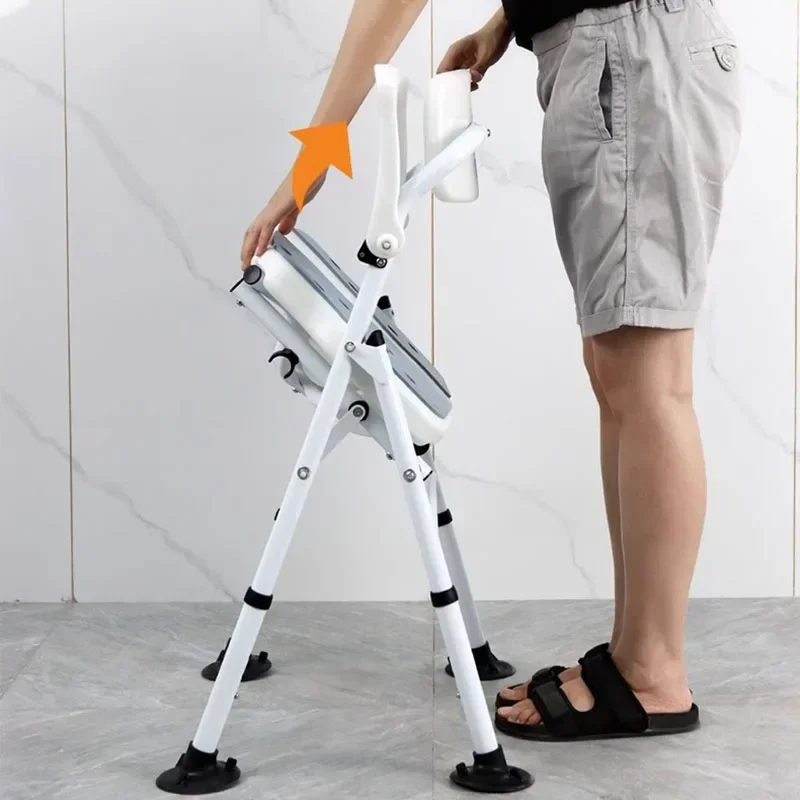 Portable Shower Bathroom Chair Toilet Folding Medical Minder Stool Disabled Space Saving Nordic Taburete Plegable Home Furniture