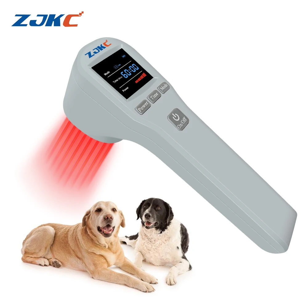 

ZJKC 650nm 808nm Low Level Laser Red Light Therapy Device Arthritis Physical Therapy Equipment Pain Relief Health Care for Pets